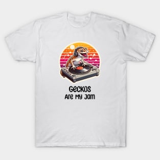 Gecko DJ Music T-Shirt